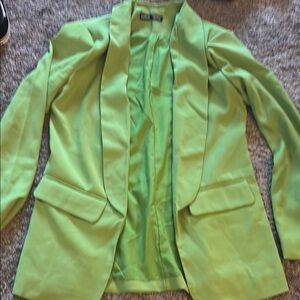 Lime Green Blazer
